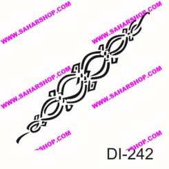 شابلون استنسیل DI-0242