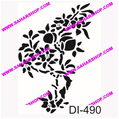 شابلون استنسیل کادنس DI-0490