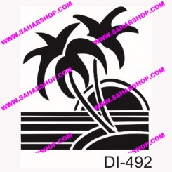 شابلون استنسیل DI-0492